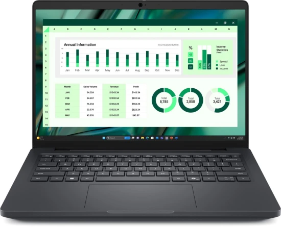 Dell Pro Max 14 MC14250 Ultra 7 255H 14.0"FHD+ 300nits AG 16GB LPDDR5x SSD512 Intel Graphics FgrPr&SmtCd FHD IR Cam Mic WLAN + BT Backlit Kb 4 Cell W1