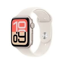 Zegarek Apple Watch Series 11 GPS + Cellular 42mm Gold Titanium Case with Light Blush Sport Band - S/M