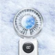 AWEI Wiatrak wentylator F39 ręczny fast ice biały