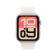 Apple Watch SE 3 GPS + Cellular 44 mm, aluminiowa koperta w kolorze Starlight z paskiem Starlight Sport Band – rozmiar S/M