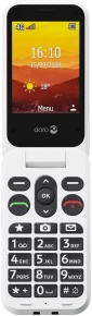 Doro Leva L30 7,11 cm (2.8") 142,7 g Czarny, Biały Telefon funkcjonalny