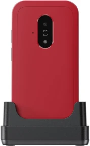 Doro Leva E22 7,11 cm (2.8") 127,8 g Czerwony, Biały Telefon funkcjonalny