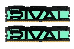 GOODRAM Pamięć do PC DDR4 Rival Radiant 64GB (2*32)/3200 CL18 zielona