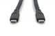 Digitus Kabel połączeniowy silikonowy USB-C-USB-C | USB 4 ver.2.0 80Gbps | 8K@60Hz | PD 3.1 240W| 1,0m | czarny