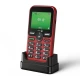 Doro Leva E10 6,1 cm (2.4") 118,9 g Czerwony Telefon dla seniora