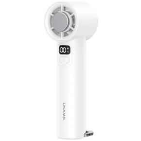 USAMS Wiatraczek ręczny Ice-Cooling 2000mAh biały