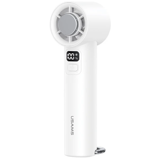 USAMS Wiatraczek ręczny Ice-Cooling 2000mAh biały