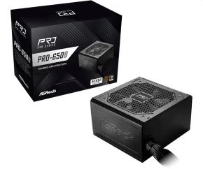ASRock Zasilacz PRO-650B 650W 80PLUS BRONZE NON MODULAR