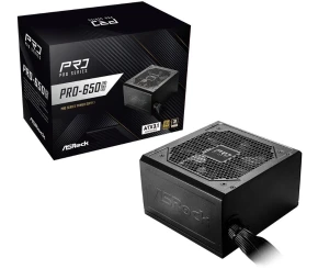 ASRock Zasilacz PRO-650G 650W 80PLUS GOLD NON MODULAR