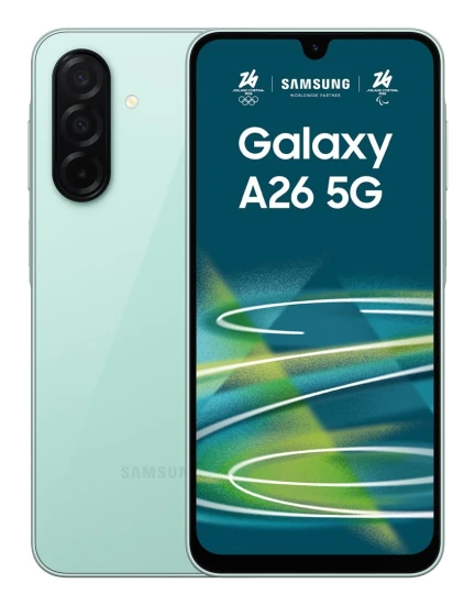 Samsung Galaxy A26 17 cm (6.7") Hybrid Dual SIM Android 15 5G USB Type-C 8 GB 256 GB 5000 mAh Miętowy