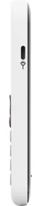 Doro Leva X10 6,1 cm (2.4") 117 g Czarny, Biały Telefon dla seniora