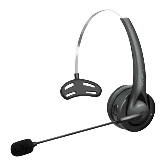 LogiLink Słuchawka nauszna z mikrofonem, bluetooth