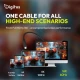 Digitus Kabel połączeniowy silikonowy USB-C-USB-C | USB 4 ver.2.0 80Gbps | 8K@60Hz | PD 3.1 240W| 1,5m | czarny