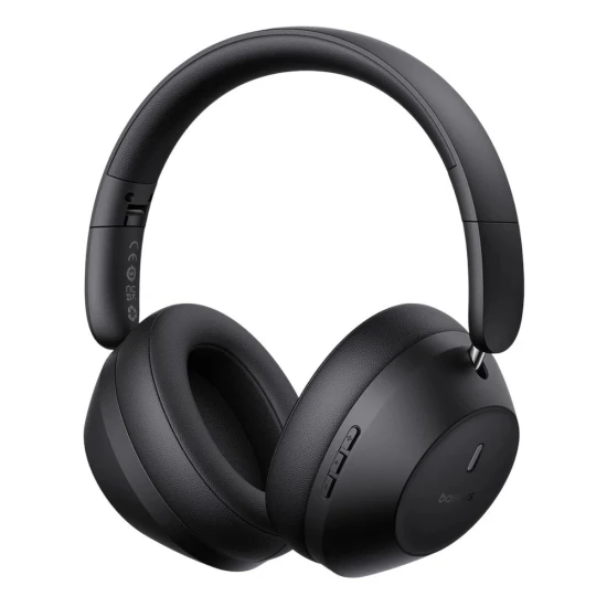 Baseus Słuchawki nauszne bluetooth 5.3 BASS 30 MAX czarne