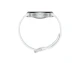 Samsung Galaxy Watch 8 3,81 cm (1.5") AMOLED 44 mm Cyfrowy 480 x 480 px Ekran dotykowy Srebrny Wi-Fi GPS
