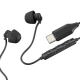 Hama Słuchawki dokanałowe Calm usb-c czarne