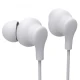 Hama Słuchawki douszne Curly USB-C białe