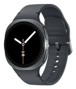 Samsung Galaxy Watch 8 3,3 cm (1.3") AMOLED 40 mm Cyfrowy 438 x 438 px Ekran dotykowy 4G Grafitowy Wi-Fi GPS