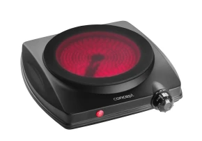 Concept Kuchenka elektryczna jednopalnikowa 1250W VE3065 czarna