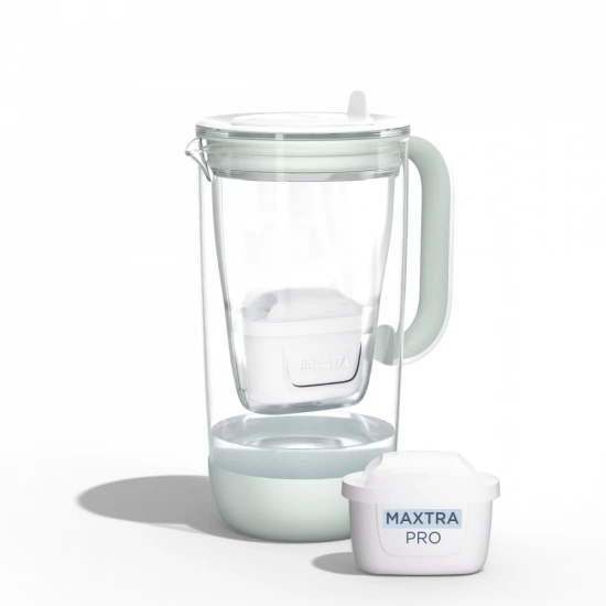Brita Dzbanek filtrujący 2,5l szklany    miętowy