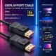 Qoltec Kabel DispalyPort M/M v2.1 | 54G | 0.5m