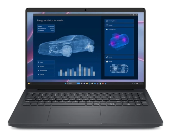 Dell Pro Max 16 MC16255 Ryzen AI 5 PRO 340 16.0"FHD+ IPS 300nits Matt 16GB LPDDR5X SSD256 Radeon 840M Cam 2,0 Mpix W11Pro 3Y Pro Support