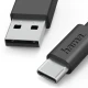 Hama Kabel ładujący USB-A USB-C 1m czarny