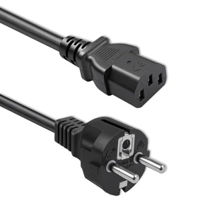 Qoltec Kabel zasilający SCHUKO CEE 7/7 (E/F) | IEC C13 | 3x1.0mm2 | Czysta miedź Cu | 3m