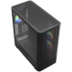 MODECOM Obudowa VOLCANO AQ300 MID RGB GLASS 4 wentylatory czarna