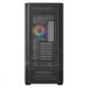 MODECOM Obudowa VOLCANO AQ300 MID RGB GLASS 4 wentylatory czarna