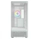 MODECOM Obudowa VOLCANO AQ300 MID RGB GLASS 4 wentylatory biała