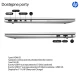 HP ProBook 4 G1i AI Intel Core Ultra 7 255U Laptop 40,6 cm (16") WUXGA 16 GB DDR5-SDRAM 512 GB SSD Wi-Fi 6E (802.11ax) Windows 11 Pro AI PC Srebrny