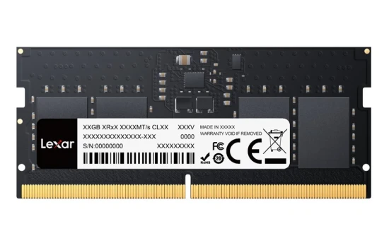 Lexar Pamięć do laptopa DDR5 SODIMM   8GB(1* 8GB)/4800  CL40