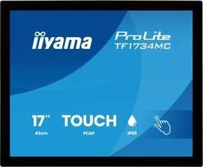 IIYAMA Monitor 17 cali ProLite TF1734MC-B8X TN, TN,POJ.10pkt.HDMI,DP,350cd,1000:1,5ms