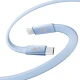 TB Kabel USB C - USB C 1m płaski błękitny