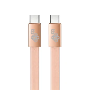 TB Kabel USB C - USB C 1m płaski brzoskwiniowy