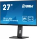 IIYAMA Monitor 27 cali XUB2793HS-B5 IPS,FHD,HDMI,DP,2x2W,HAS(150mm),300cd