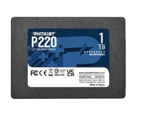 Patriot P220 550/500MB/s SATA III 2.5 cala 1TB Dysk SSD P220S1TB25