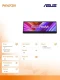 Asus Monitor 14 cali PA147CDV BK/5MS/EU/HDMI+TYPEC*2