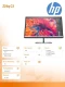 HP Inc. Monitor 23.8 cali Z24q G3 QHD 4Q8N4AA