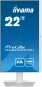 IIYAMA Monitor 21.5 cala XUB2294HSU-W2 VA,FHD,HDMI,DP,HAS(150mm)USB3.0,2x2W