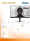 IIYAMA Monitor 27 cali GB2730QSU-B5 WQHD,HDMI,DP,DVI,USB3.0,75Hz,HAS(150mm)