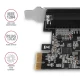 AXAGON PCEA-P1N Kontroler PCIe 1x port równoległy LPT, w zestawie SP &amp; LP