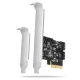 AXAGON PCES-SA4X4 Kontroler PCIe 4x wewnętrzny port SATA 6G, ASM1164, SP &amp; LP