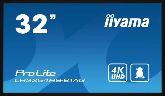 IIYAMA Monitor 31.5 cala LH3254HS-B1AG 24/7,IPS,ANDROID.11,FHD
