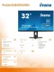 IIYAMA Monitor ProLite XUB3293UHSN 31.5 cala XUB3293UHSN-B5 IPS,4K,USB-C DOCK,KVM,SLIM,2x3W,RJ45