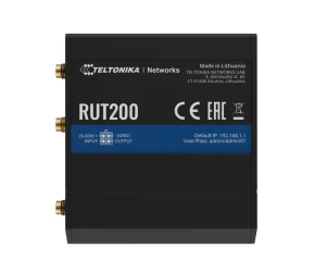 TELTONIKA Router 4G/LTE RUT200 (Cat 4), 3G, 2G, WIFI, Ethernet