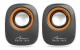 Media-Tech IBO - GŁOŚNIKI STEREO ZASILANE Z PORTU USB, RMS 6W, REGULACJA    GŁOŚNOSCI, BIAŁE