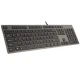 A4 Tech Klawiatura KV-300H Grey USB