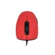 MODECOM M10S SILENT CZERWONA PRZEWODOWA MYSZ OPTYCZNA